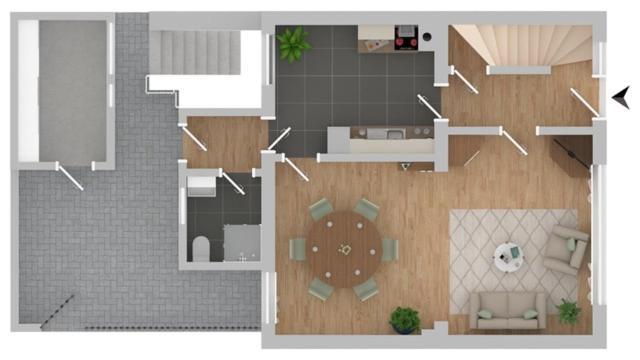 Ganzes Haus - Stadtmitte - 4 Personen - Familien Bocholt Dış mekan fotoğraf